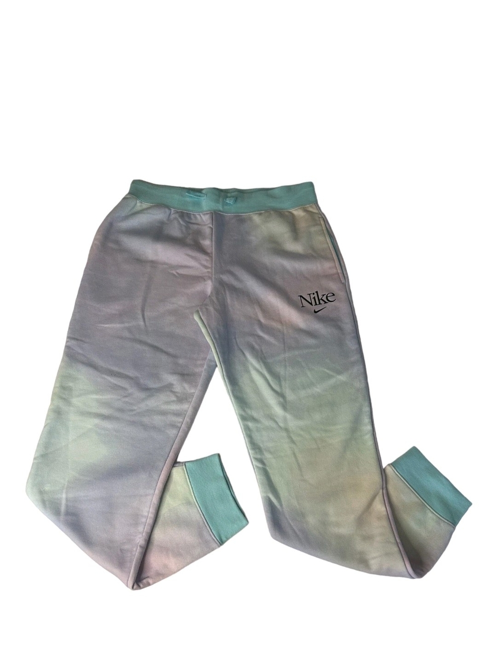 Nike Pastel Tie-Dye Sweatpants - Mint Trim